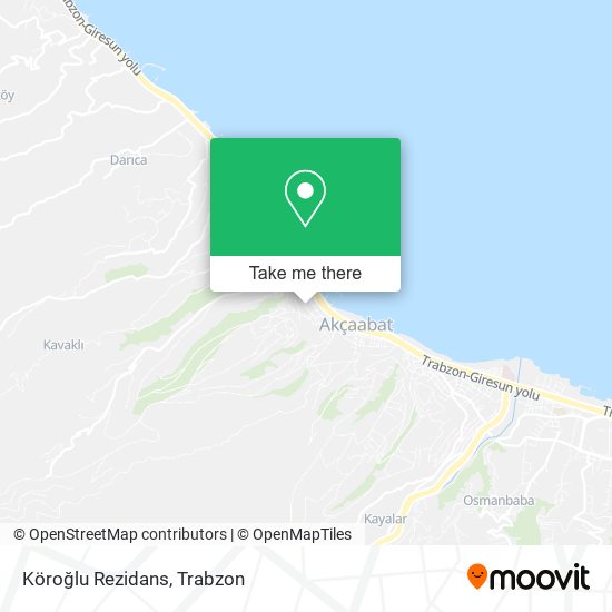 Köroğlu Rezidans map