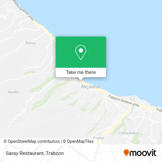 Saray Restaurant map