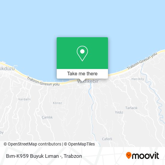 Bım-K959 Buyuk Lıman - map