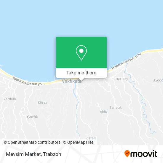 Mevsim Market map
