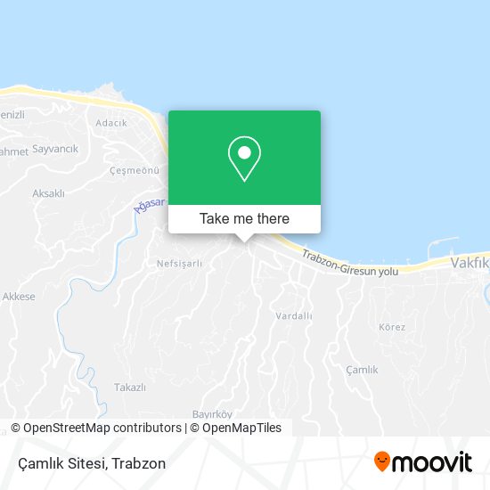 Çamlık Sitesi map
