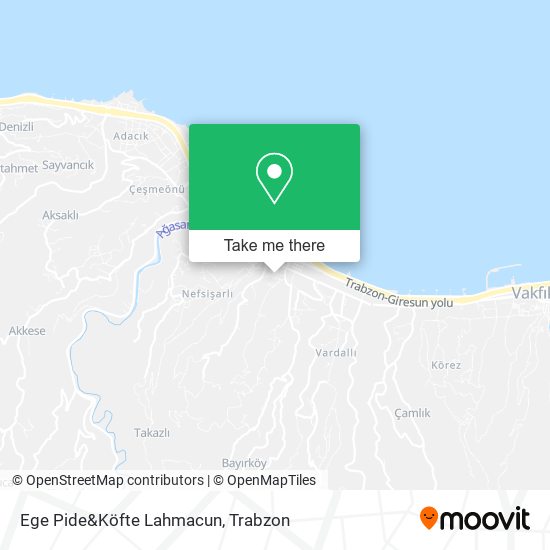 Ege Pide&Köfte Lahmacun map