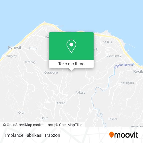 Implance Fabrikası map