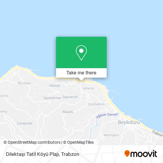 Dilektaşı Tatil Köyü Plajı map