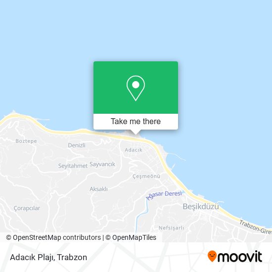 Adacık Plajı map