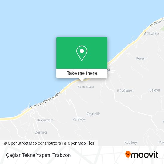 Çağlar Tekne Yapım map