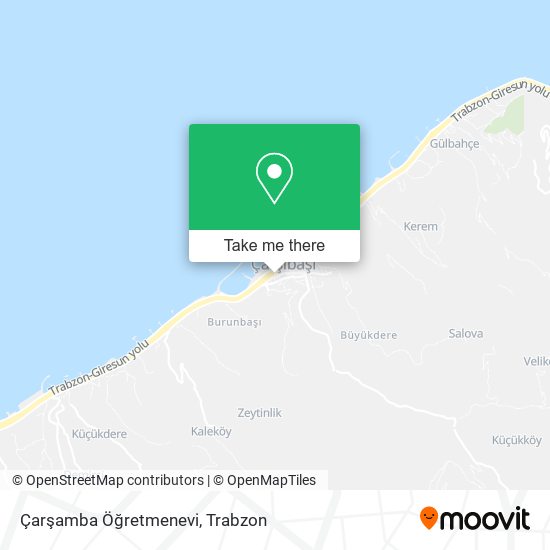 Çarşamba Öğretmenevi map