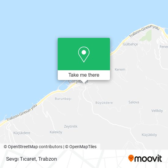 Sevgı Tıcaret map
