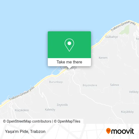 Yaşa'm Pide map