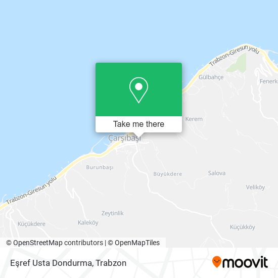 Eşref Usta Dondurma map