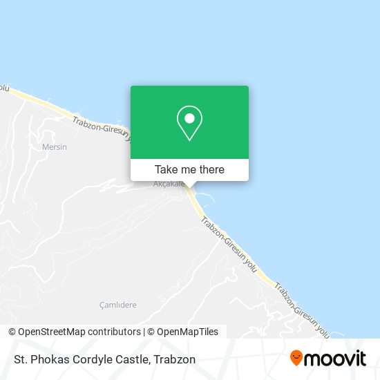 St. Phokas Cordyle Castle map