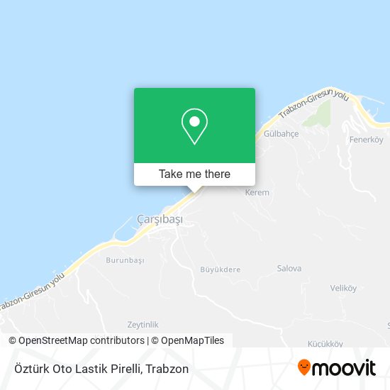 Öztürk Oto Lastik Pirelli map