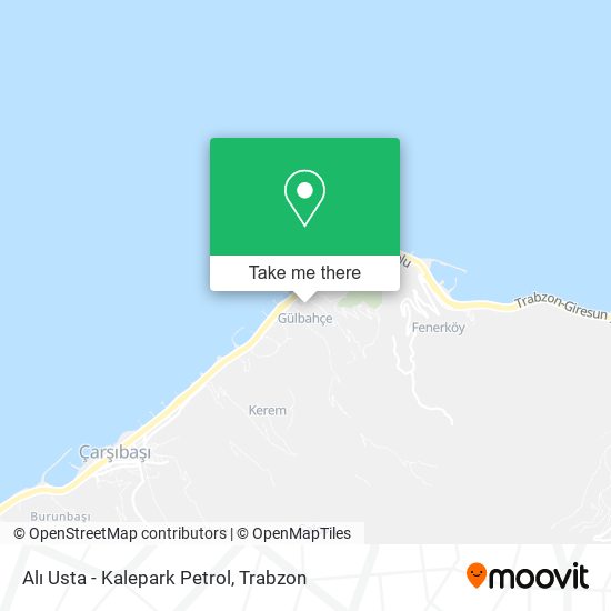 Alı Usta - Kalepark Petrol map