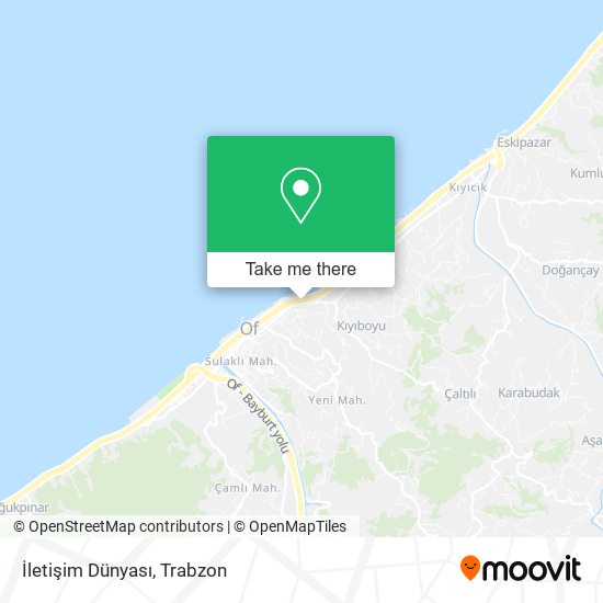 İletişim Dünyası map