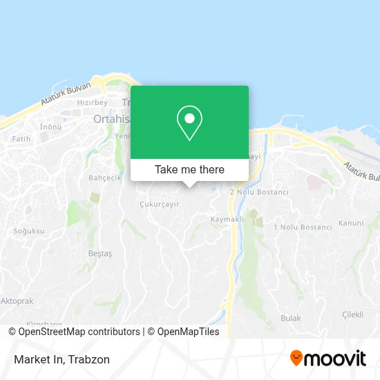 Market in map