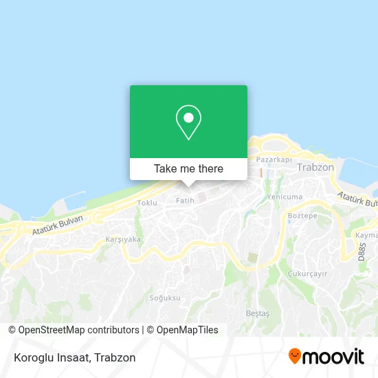 Koroglu Insaat map