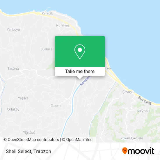 Shell Select map