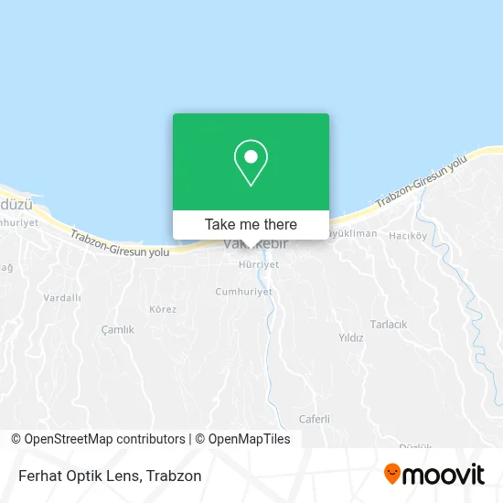 Ferhat Optik Lens map