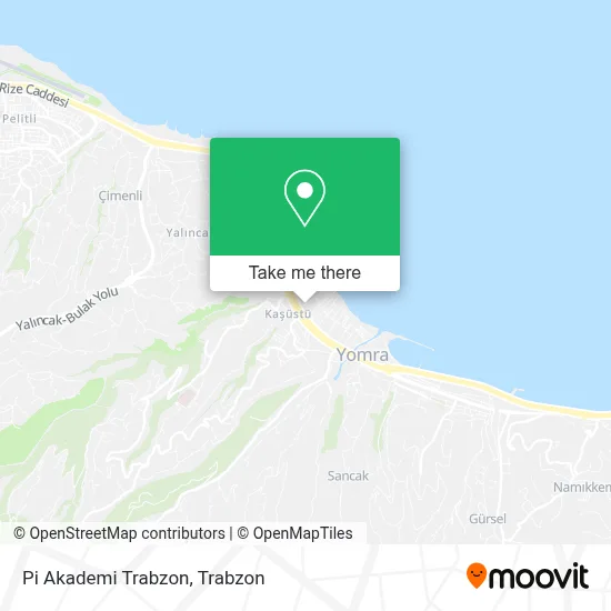 Pi Akademi Trabzon map