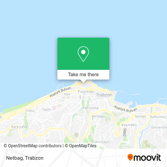 Netbag map