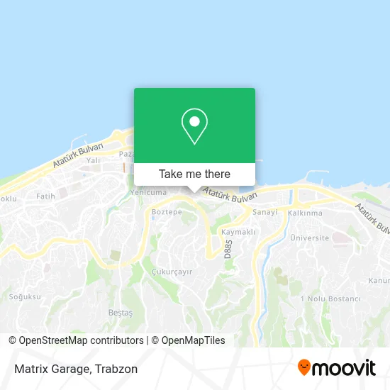 Matrix Garage map