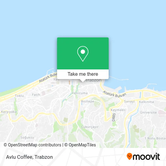Avlu Coffee map