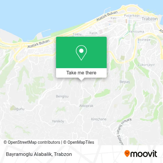 Bayramoglu Alabalik map