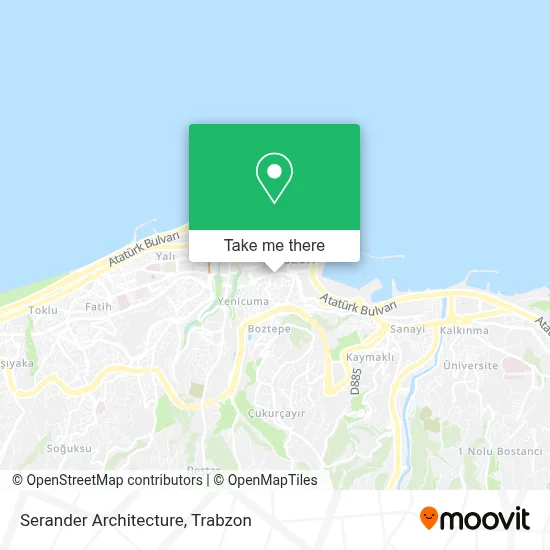 Serander Architecture map