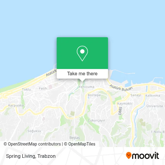 Spring Living map