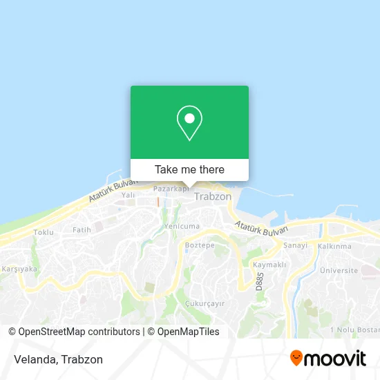 Velanda map