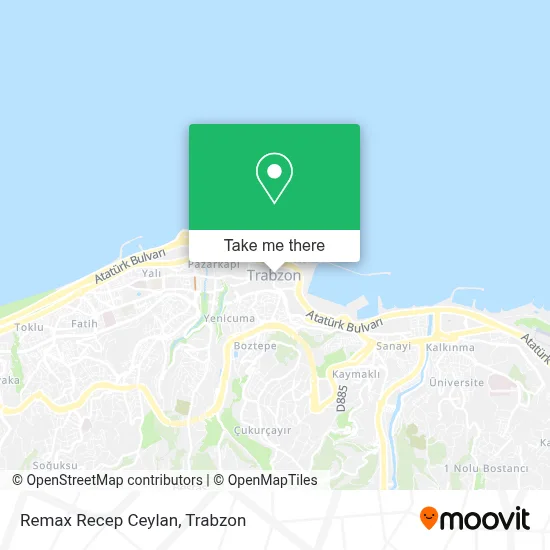 Remax Recep Ceylan map