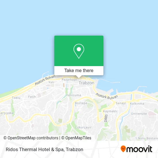 Ridos Thermal Hotel & Spa map