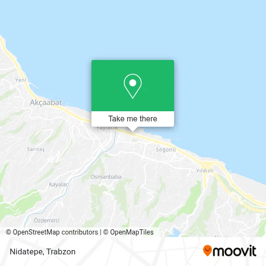 Nidatepe map