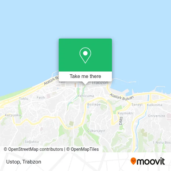 Ustop map