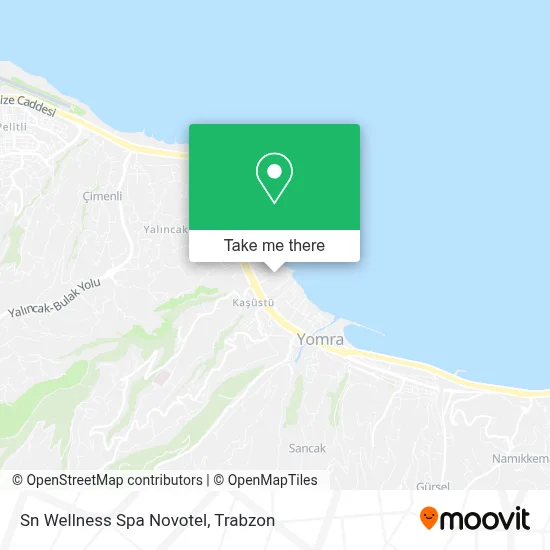 Sn Wellness Spa Novotel map