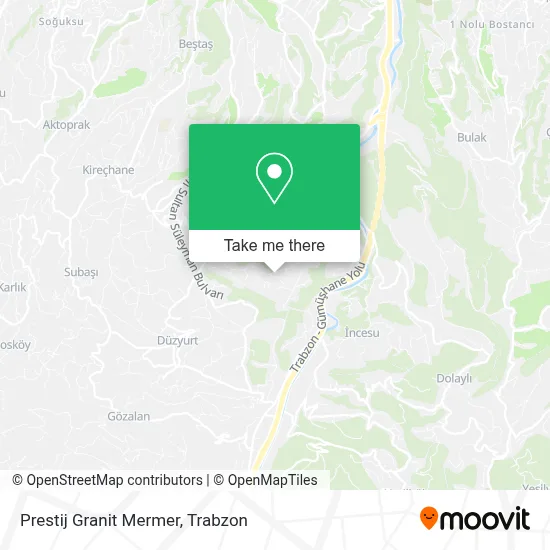 Prestij Granit Mermer map