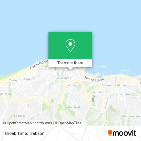 Break Time map