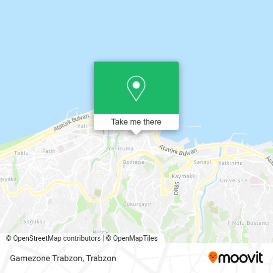 Gamezone Trabzon map
