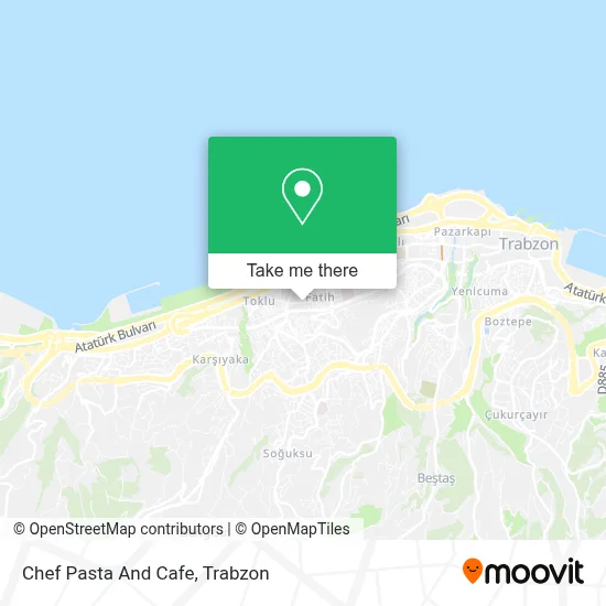Chef Pasta And Cafe map