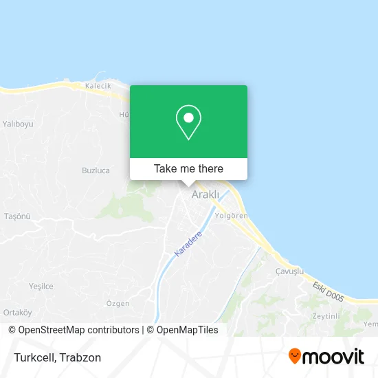 Turkcell map