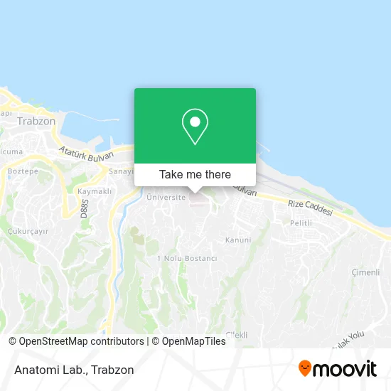 Anatomi Lab. map