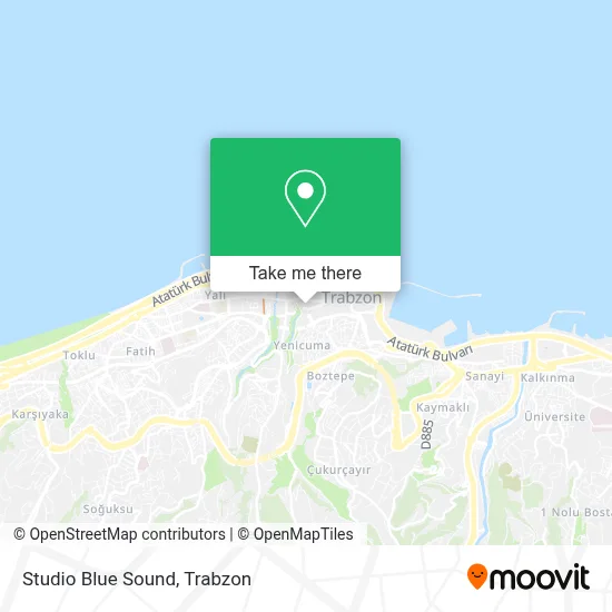 Studio Blue Sound map