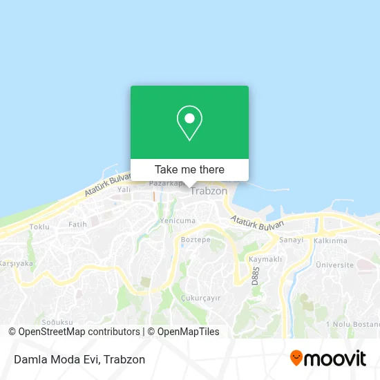 Damla Moda Evi map