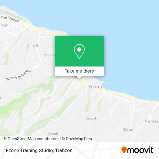 Fzone Training Studio map