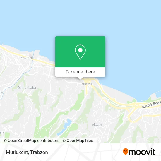 Mutlukent map
