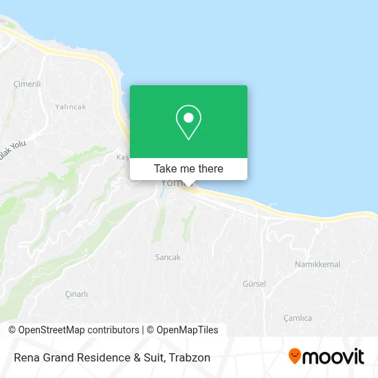 Rena Grand Residence & Suit map