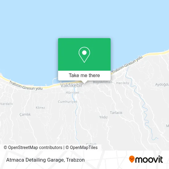 Atmaca Detailing Garage map