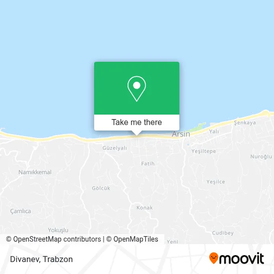 Divanev map