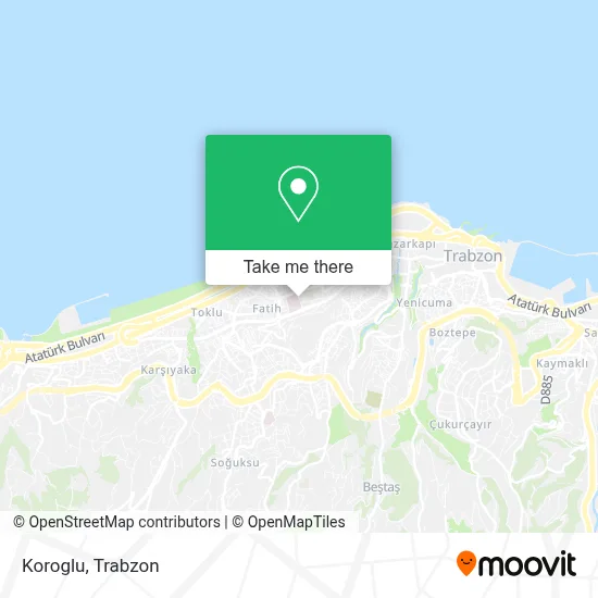 Koroglu map