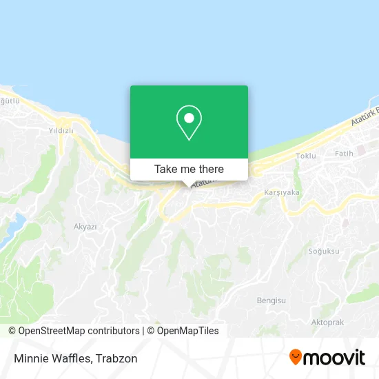 Minnie Waffles map